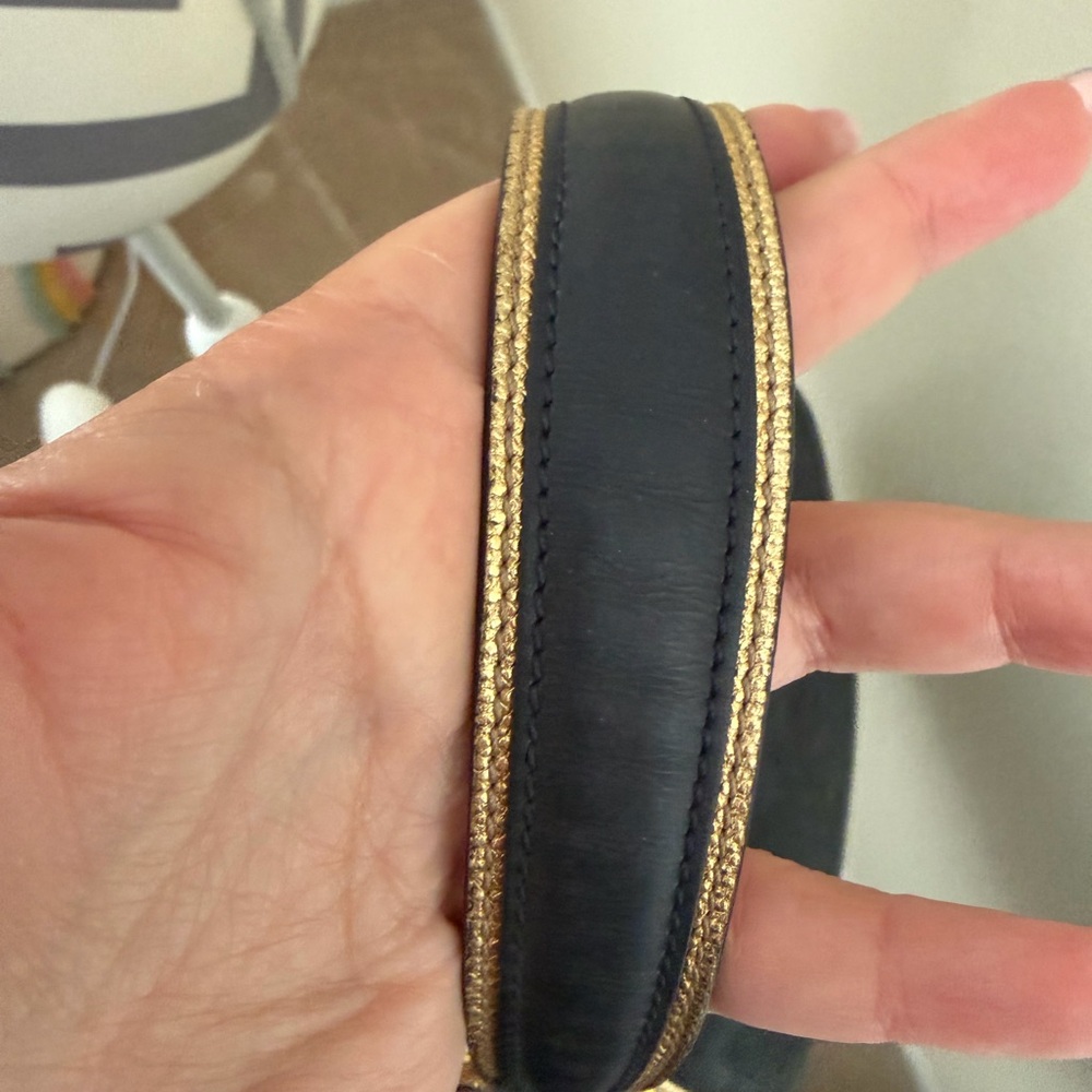 Loewe Grey Suede Shoulder Bag with Gold Hardware - Picture 11 of 12